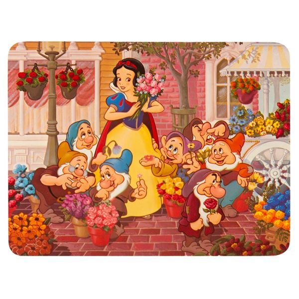A "Snow White and the Seven Dwarfs" Disneyland Postcard.