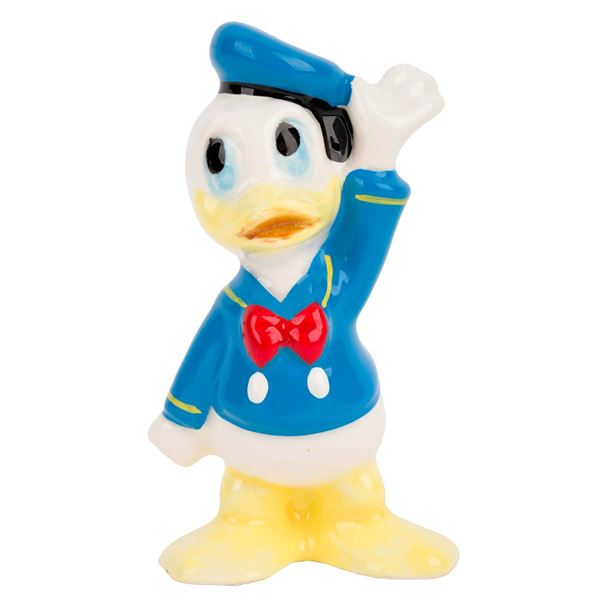 A Donald Duck Ceramic Figurine.