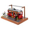 Image 3 : A Red Car Trolley Figurine.