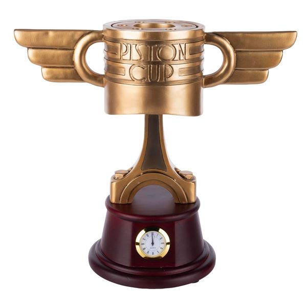 A "Cars" Piston Cup Decorative Clock.