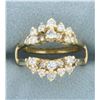 Image 1 : Diamond Ring Jacket in 14k Yellow Gold