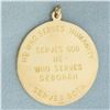 Image 2 : Deborah Life Member Medal Pendant in 10k Yellow Gold