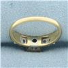 Image 4 : Diamond Accented Engagement Ring In 14k Yellow Gold