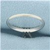 Image 4 : Princess Diamond Solitaire Ring in 14k White Gold