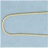 Image 2 : Italian 24 Inch S-Link Chain in 18k Yellow Gold