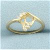Image 1 : Diamond Ring Enhancer Jacket in 14k Yellow Gold