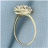 Image 3 : Diamond Cocktail Ring in 10k Yellow Gold