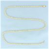 Image 1 : 20 Inch Rope Link Chain Necklace in 10k Yellow Gold