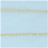 Image 2 : 18 Inch Rope Link Chain Necklace in 14k Yellow Gold