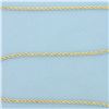 Image 2 : 19 Inch Rope Link Chain Necklace in 14k Yellow Gold