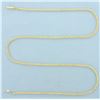 Image 1 : 18 Inch Rope Link Chain Necklace in 18k Yellow Gold