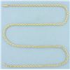 Image 1 : 18 Inch Rope Link Chain Necklace in 14k Yellow Gold