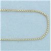 Image 2 : 18 Inch Box Link Chain Necklace in 18k Yellow Gold