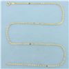 Image 1 : 20 Inch Cable Link Chain Necklace in 18k Yellow Gold