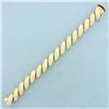 Image 1 : San Marco Macaroni Bracelet in 14k Yellow Gold