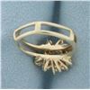 Image 4 : Diamond Enhancer Jacket Ring in 14k Yellow Gold
