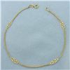 Image 1 : Infinity Bracelet in 14k Yellow Gold