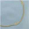 Image 2 : Infinity Bracelet in 14k Yellow Gold