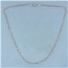 Image 1 : Triple Strand Cable Chain in 18K White Gold