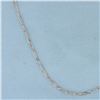 Image 2 : Triple Strand Cable Chain in 18K White Gold