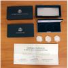 Image 1 : US Mint 1994 Veterans Commemorative Silver Dollar Proof Coin Set OGP