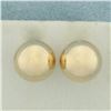 Image 2 : 9MM Ball Bead Stud Earrings in 10K Yellow Gold