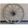 Image 1 : Wooden Wagon Wheel