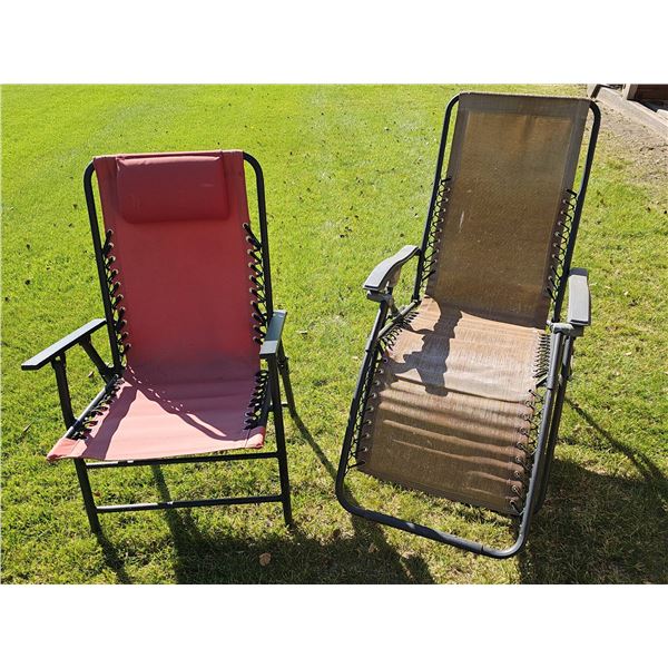 Outdoor Folding Patio Lounge Chairs