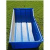 Image 3 : Erie Wheelbarrow and Koenders Blue Plastic Trough