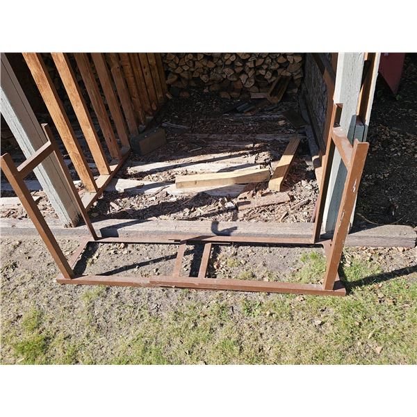 Metal Firewood Log Rack Frame