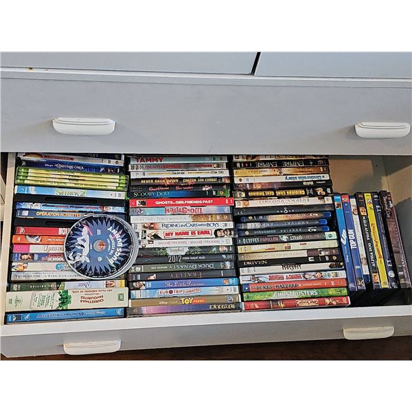 DVD Collection Including Animation and Feature Films