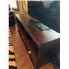 Image 4 : Modern Dark Wood Entertainment Console 5 Feet Long