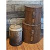 Image 1 : Two Leather Decor Boxes with Kettle