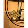 Image 3 : Large Round Metal Wall Shelf With Decor