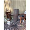 Image 1 : 3 Metal Industrial Cylinder Wood Chopper