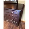 Image 2 : Modern Dark Wood Dresser Like New