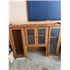 Image 1 : Wooden Display Cabinet Great Project Piece!
