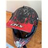Image 2 : CKX Full Face Motocross Helmet XL Black Red with Clown Graphic