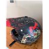 Image 3 : CKX Full Face Motocross Helmet XL Black Red with Clown Graphic