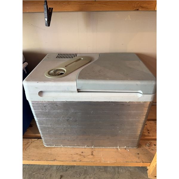 Mobicool Electric Cooler with Power Adapter and Dual Handle Lid