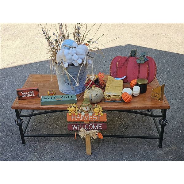 Autumn Harvest Decor Lot