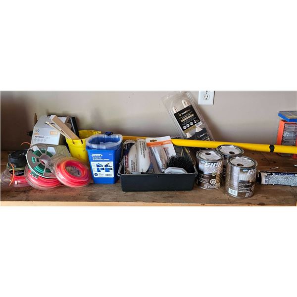 Workshop Tools Supplies Lot