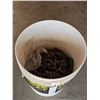Image 2 : Bucket of Rusted Heavy-Duty Metal Chains