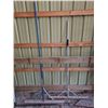 Image 4 : GAM Grizzly Aluminium Rake with Blue Handle and Additional Rake Tool