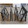 Image 2 : 4 Stanley Folding Plastic Sawhorses
