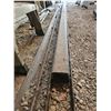 Image 1 : Steel C-Channel Sliding Tracks with Rollers 20Ft