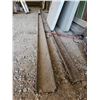 Image 2 : Steel C-Channel Sliding Tracks with Rollers 20Ft