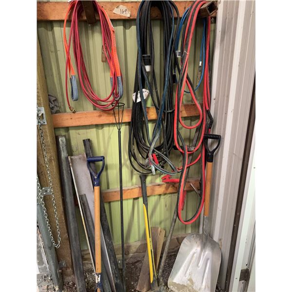 Jumper Cables, Utility Cables, Shovels and More