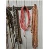 Image 4 : Tow Chains, Tie-Down Straps, Electrical Cords, and Recovery Hooks Lot