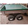 Image 2 : Rhino Tuff Utility Dump Trailer with Tandem Wheels and Tow Hitch